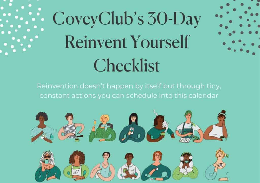 Reinvent Yourself Checklist