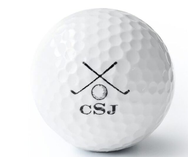 father's day gifts, monogrammed golf balls