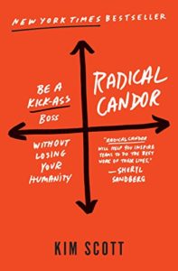 Cover of Radical Candor book