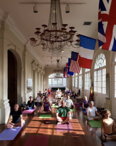 Yoga at the Cabildo