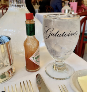 galartoire's glass