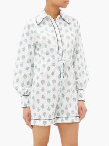 Bryn Pajama Playsuit - stay-at-home wardrobe