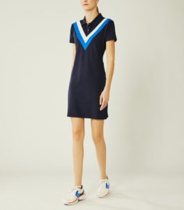 Chevron Polo Dress 