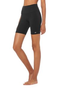 High-Wasted Bike Shorts - Athleisure Looks